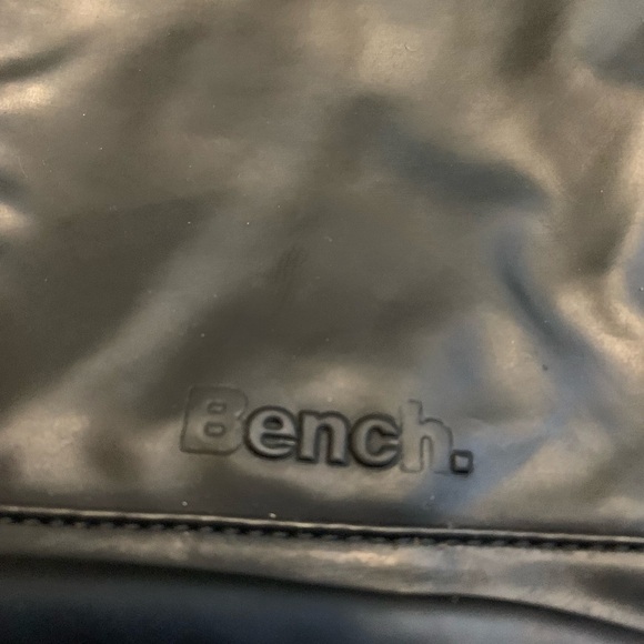 Bench Black Faux Leather Crossbody Messenger Bag - Picture 11 of 11